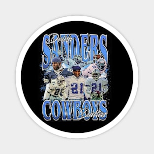 Deion Sanders Dallas Retro Bootleg Magnet